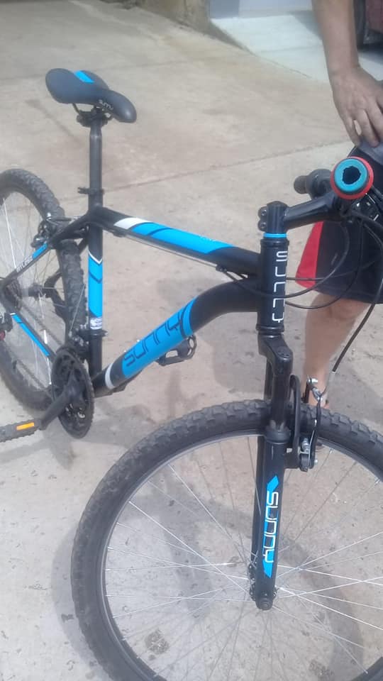Recuperó por sus propios medios en Las Parejas la Bici robada en Cañada de Gómez