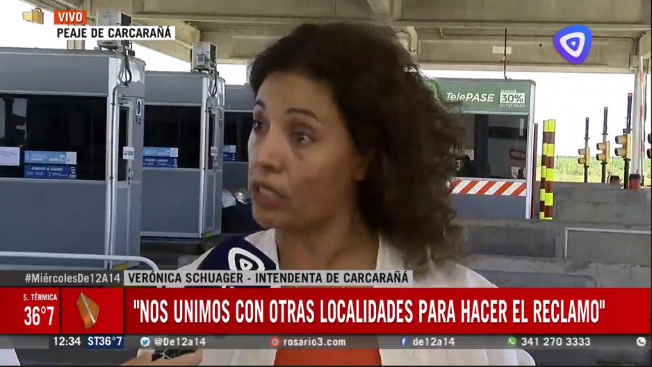 Clausuraron el peaje de la autopista Rosario – Córdoba