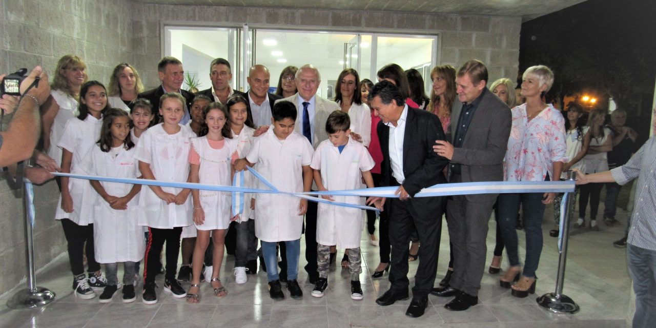 Inauguraron el Gimnasio “Juan Astegiano” de la Escuela 648