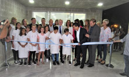 Inauguraron el Gimnasio “Juan Astegiano” de la Escuela 648