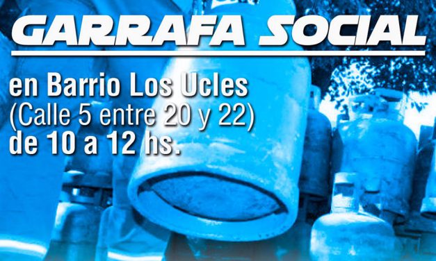 Entrega de garrafas sociales