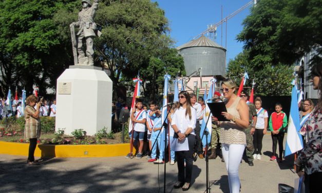 Emotivo homenaje a ex combatientes y caídos en Malvinas