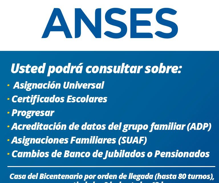 Atiende ANSeS en Las Parejas