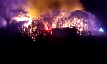 Tragedia en Timbúes: un nene murió tras un incendio