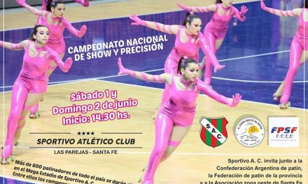 Campeonato nacional de show y precisión de patinaje artístico en Sportivo