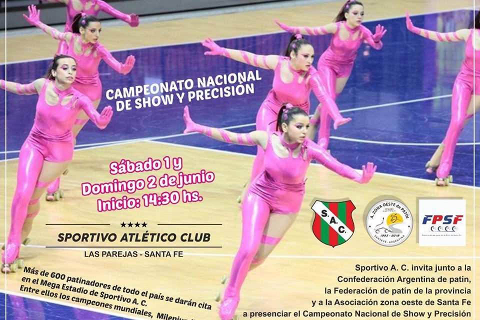 Campeonato nacional de show y precisión de patinaje artístico en Sportivo