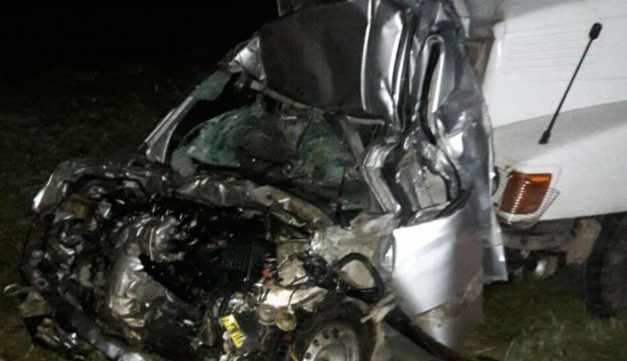 Múltiple choque fatal en la autopista cerca de Cañada de Gómez