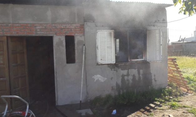 Incendio en una vivienda