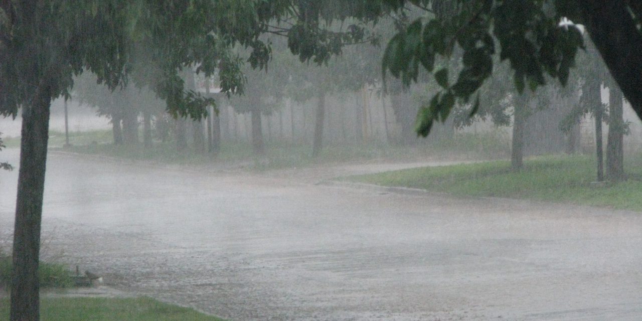 Clima con lluvias y luego mucho frío