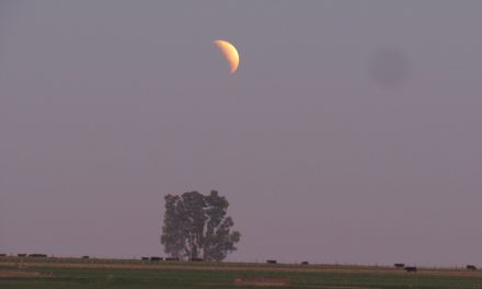 Así se vio el Eclipse parcial de Luna Llena en Las Parejas