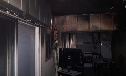 Incendio en una vivienda durante la madrugada