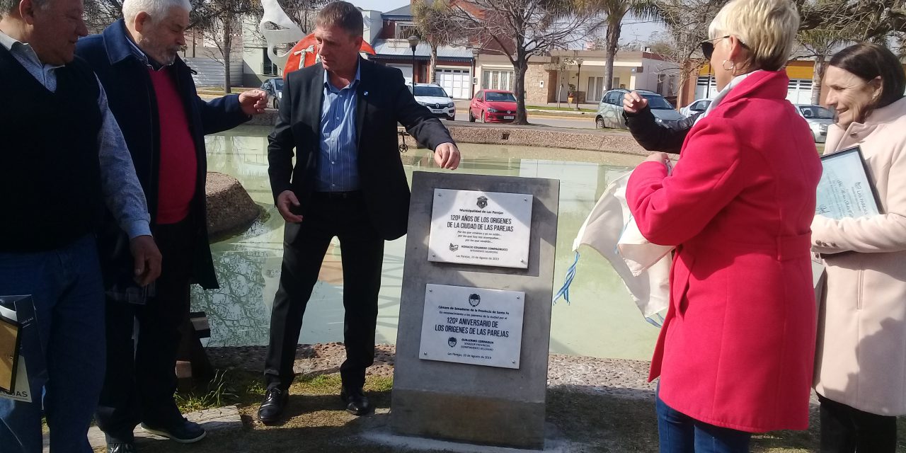 Acto recordando al General San Martín y los 120 años de la fundación de Las Parejas