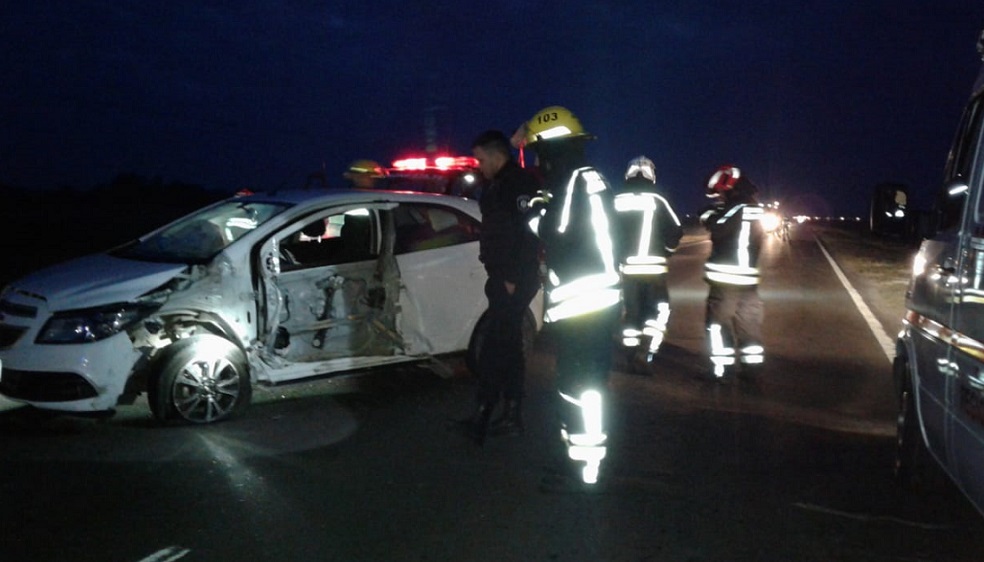 Una familia de El Trébol sufrió un accidente en ruta 178