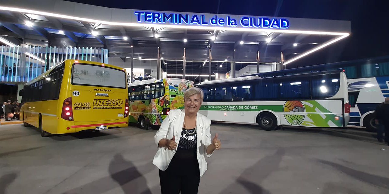 Inauguraron la nueva Terminal de Ómnibus de Cañada de Gómez