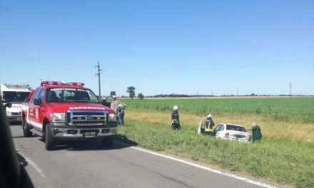 Choque en cadena en Ruta 178