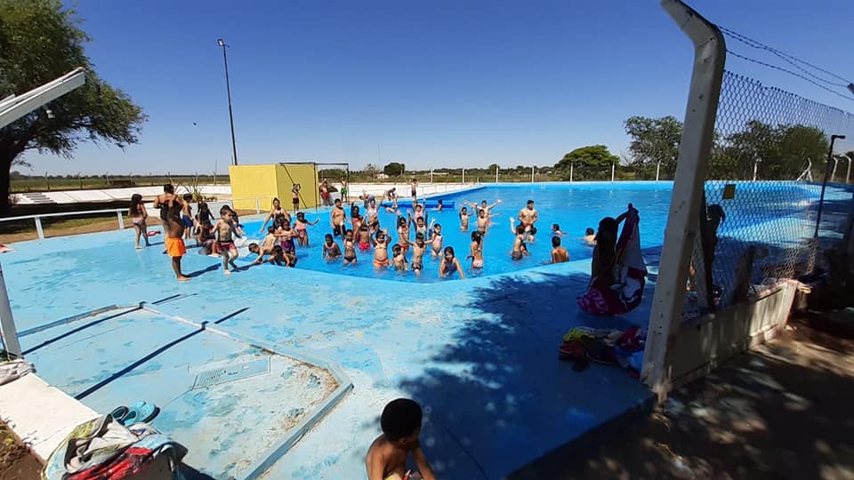 Gran concurrencia en la Colonia “Tirolandia”