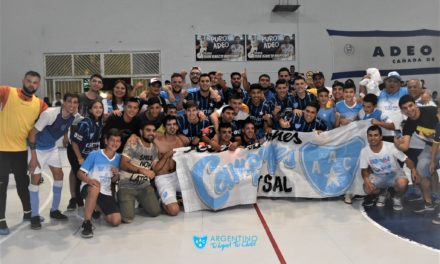 La Celeste Campeón en Futsal