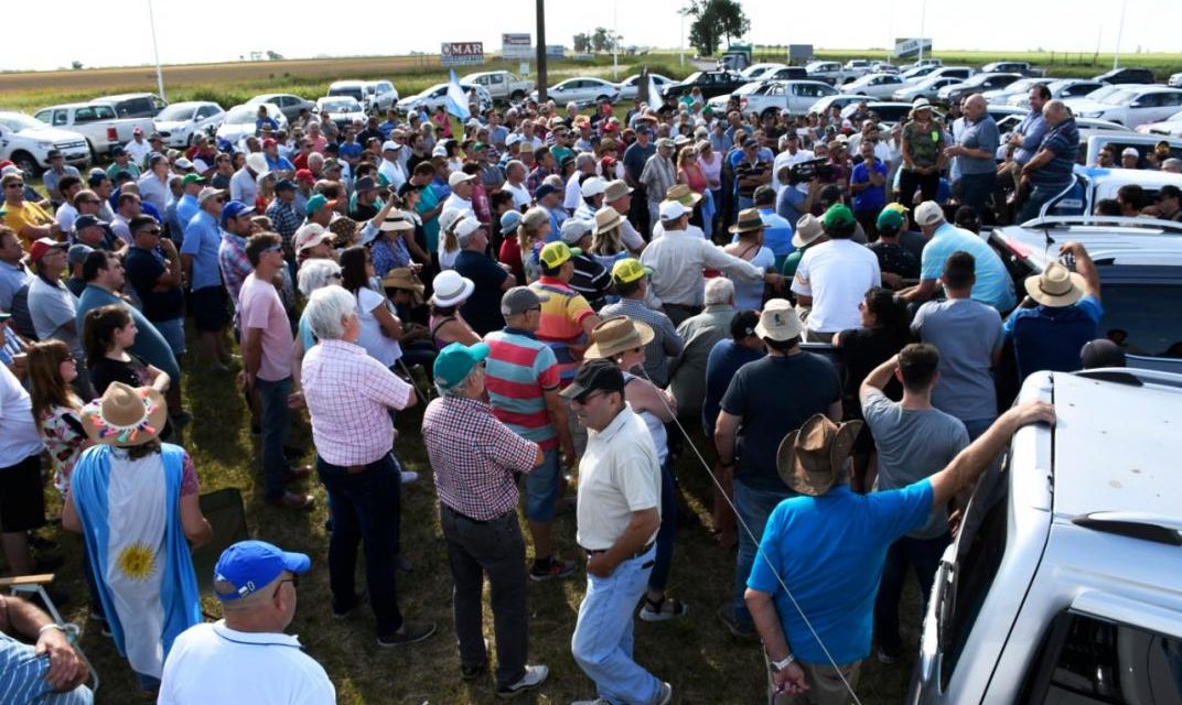 Productores agropecuarios se reunieron en Armstrong y afirman que el gobierno “hace lo mismo que en 2008”