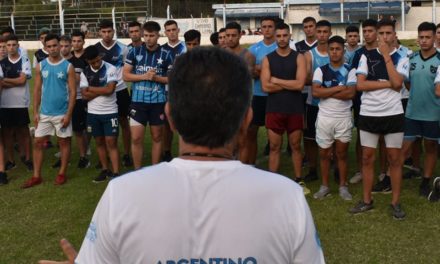 En fútbol, Argentino comenzó la pretemporada