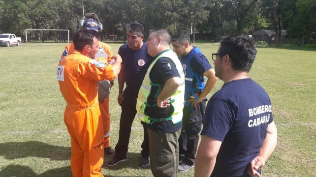 Encontraron el cuerpo de la mujer en el Carcarañá