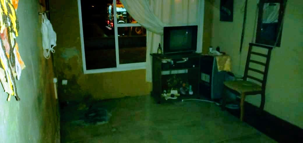 Principio de incendio en una vivienda