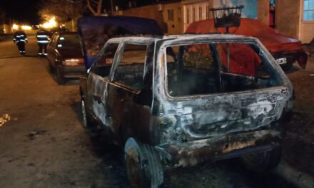 Brignoni, sobre el incendio de vehículos: “Alguien tuvo la intención de quemarlos”
