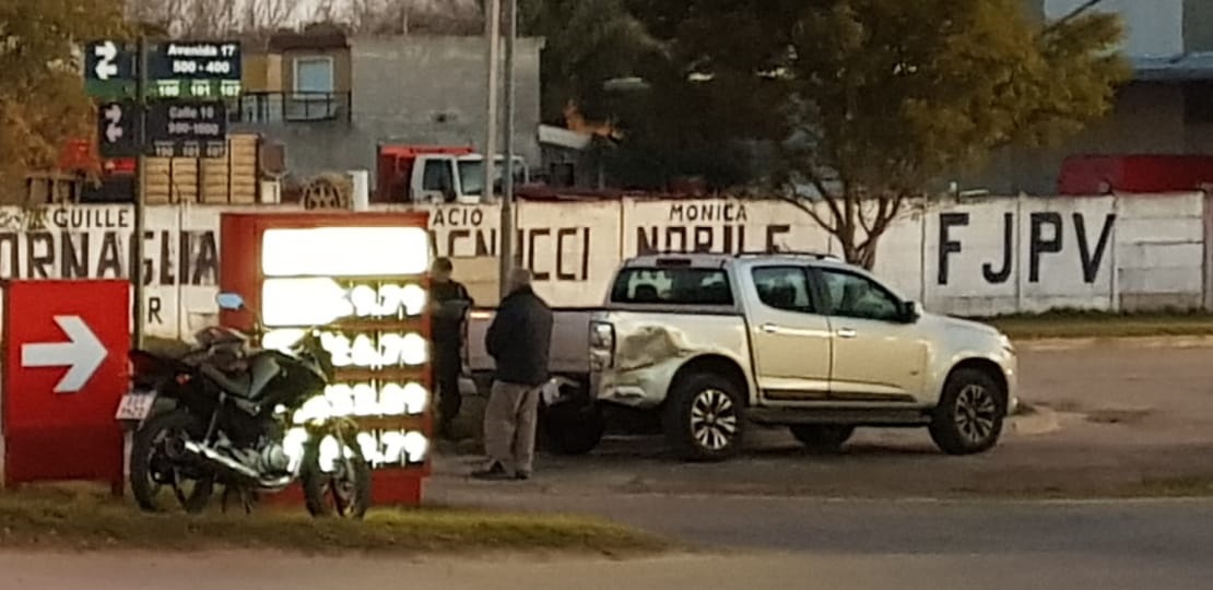 Accidente en Ruta y Avda. 17