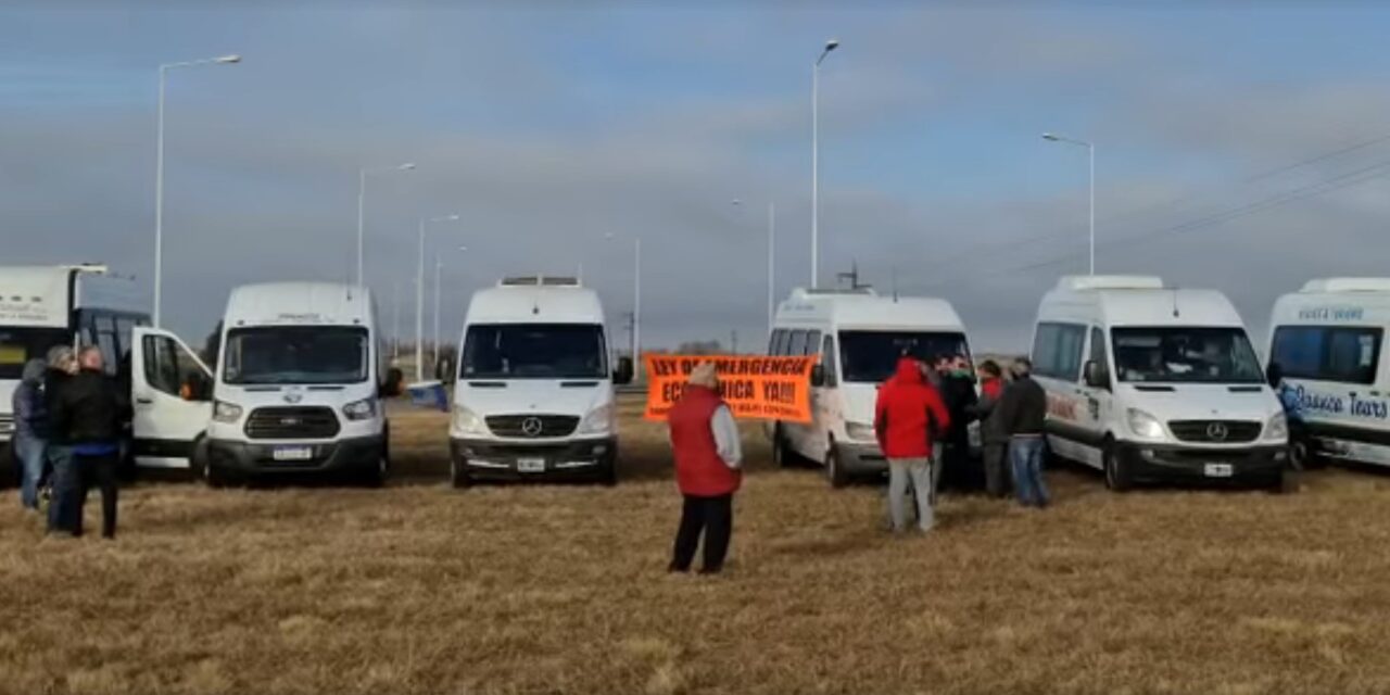 Movilización de Empresas de transporte y turismo