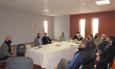 Reunión con Osvaldo Aymo, subsecretario de la Agencia Provincial de Seguridad Vial