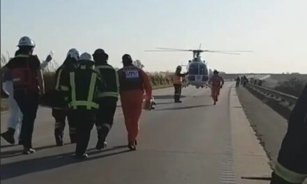 Accidente en autopista
