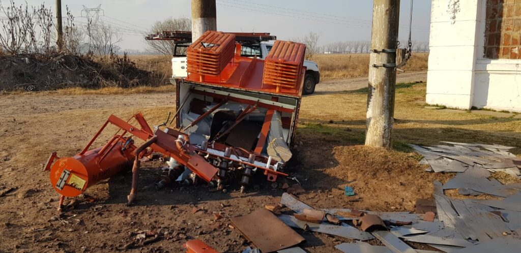 Se robaron un transformador de la EPE ubicado en el cementerio