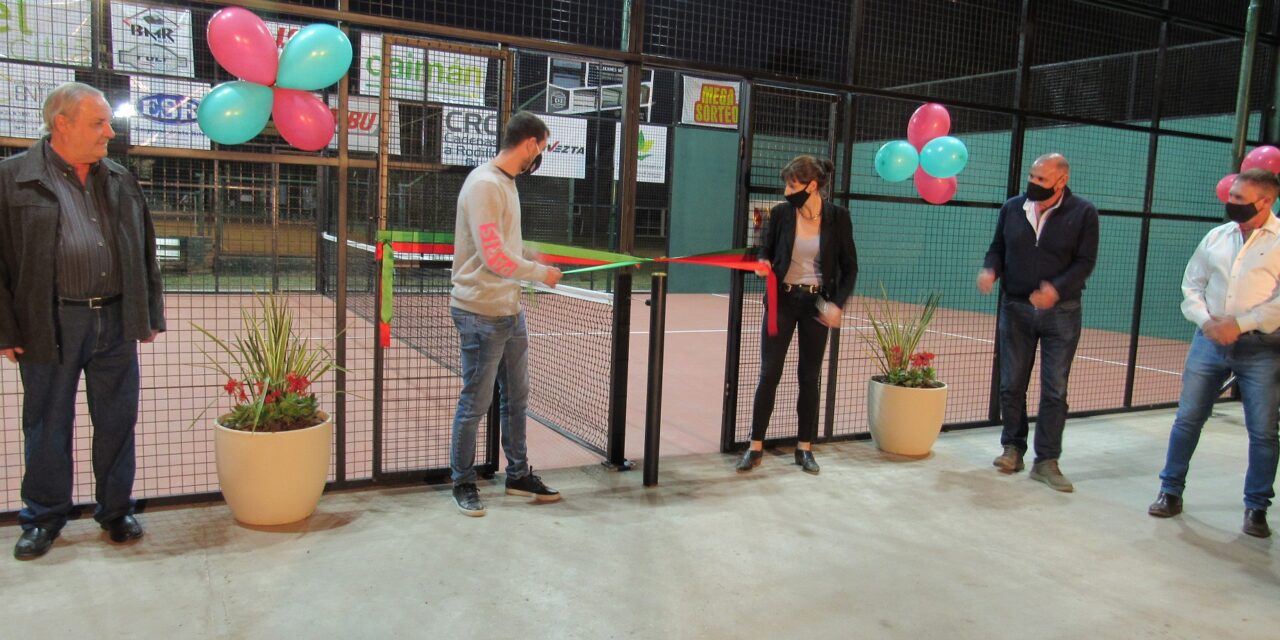 Sportivo inauguró su segunda cancha de Paddle