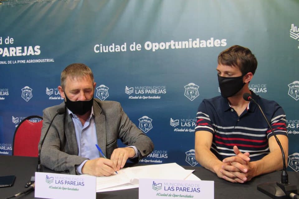 Municipalidad suscribió convenio para obras de infraestructura en futuros loteos