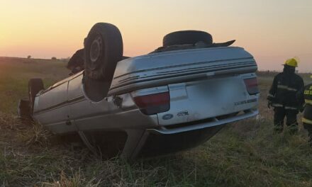 Dos heridos por un accidente en ruta a Bouquet