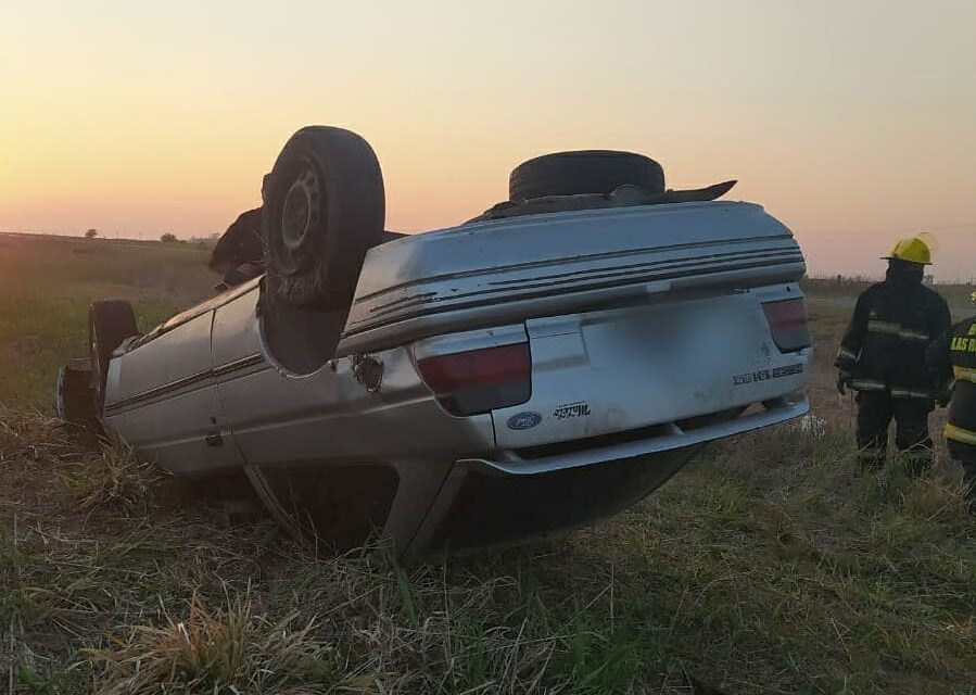 Dos heridos por un accidente en ruta a Bouquet