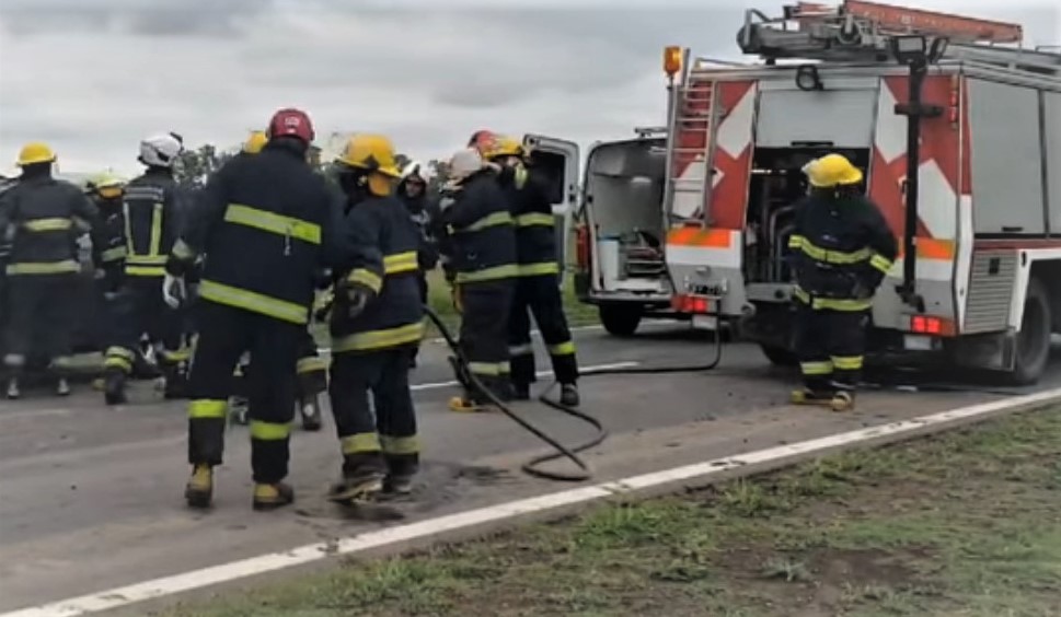 Accidente fatal en Ruta 15