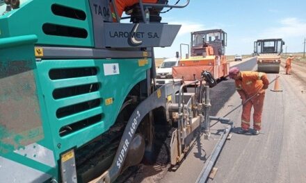 OBRAS VIALES EN LOS DEPARTAMENTOS BELGRANO E IRIONDO