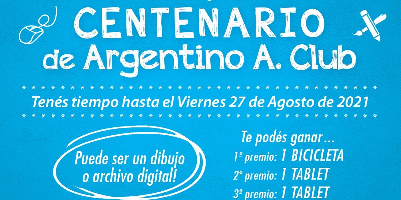Argentino lanzó el concurso para el diseño del logo del Centenario