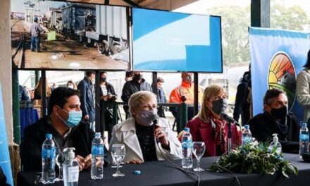 La intendenta de Cañada de Gómez, Stella Clérici, anunció obras para el tren de cercanía Rosario-Cañada