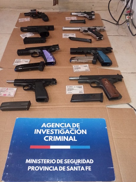 Recuperaron armas robadas