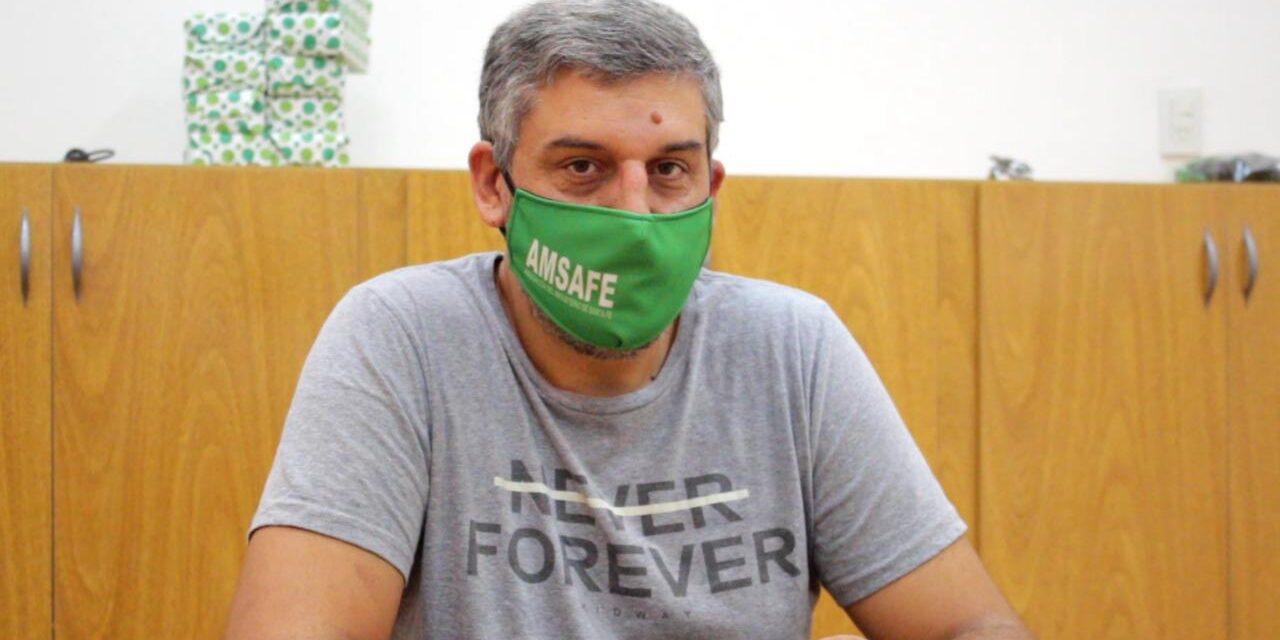 Alto acatamiento por el paro docente en Las Parejas