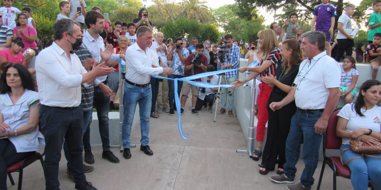 Plaza Ovidio Lagos totalmente refaccionada