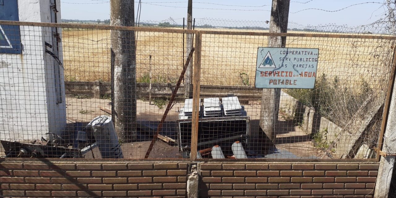 Destruyeron un transformador de la Cooperativa de Agua. A cuidar el agua todo el fin de semana