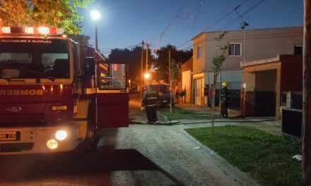 Incendio en una vivienda