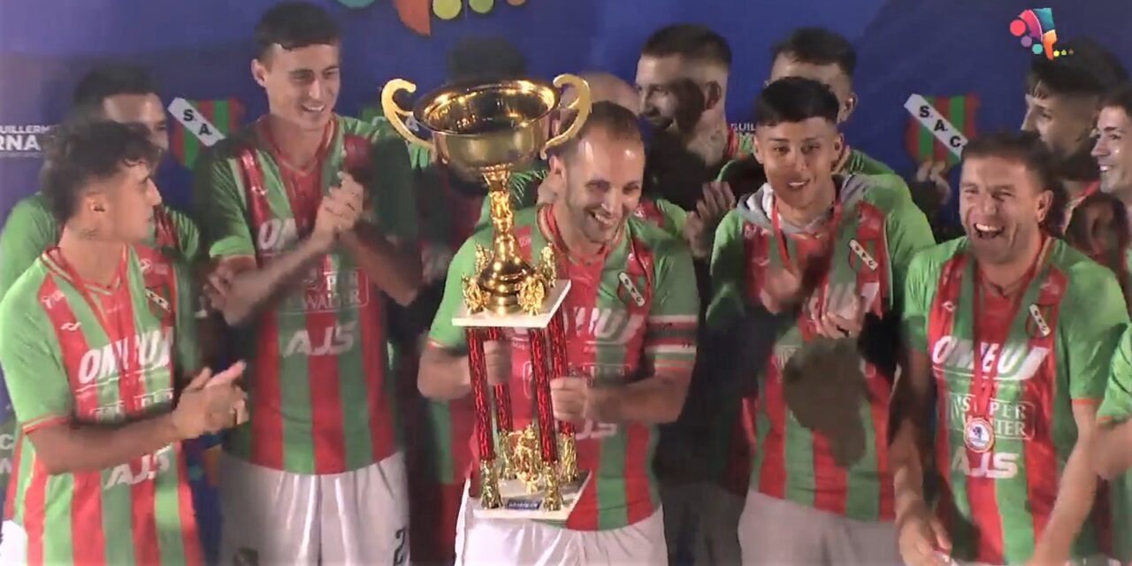 Leo Ponzio jugó para el Kemmis y la Copa la ganó Sportivo