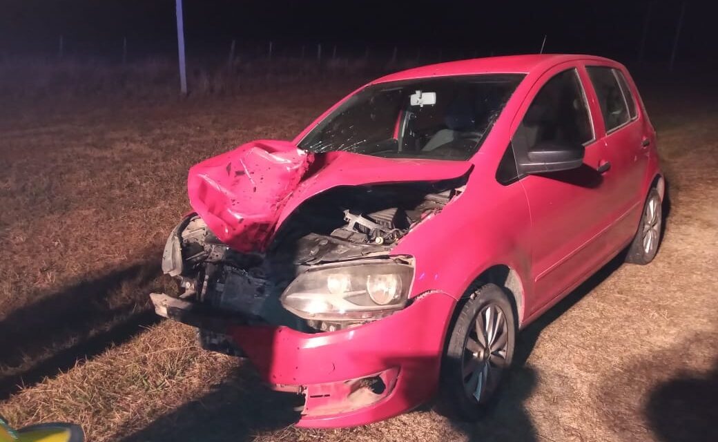 Accidente cerca de Campo Paolucci