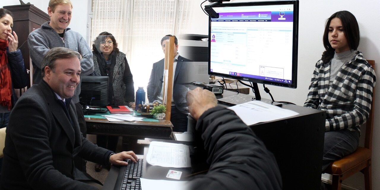 El Senador Cornaglia inauguró un puesto de documentación en Montes de Oca