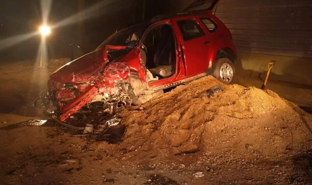 Fuerte choque en la ruta 28S a Montes de Oca