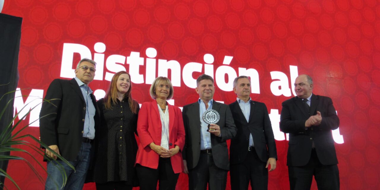 «Arundel Tassi SRL” y “Caimán SRL” recibieron la Distinción al Mérito Industrial