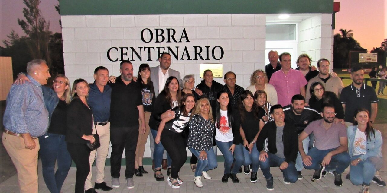 Sportivo inauguró la “Obra Centenario”